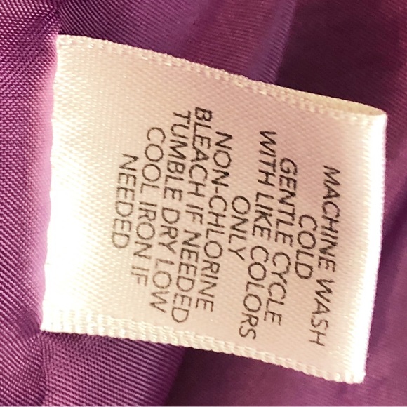 CJ Banks Purple Sleeveless Ruffle Collared Snap Front Lightweight Vest 2X - Picture 12 of 15